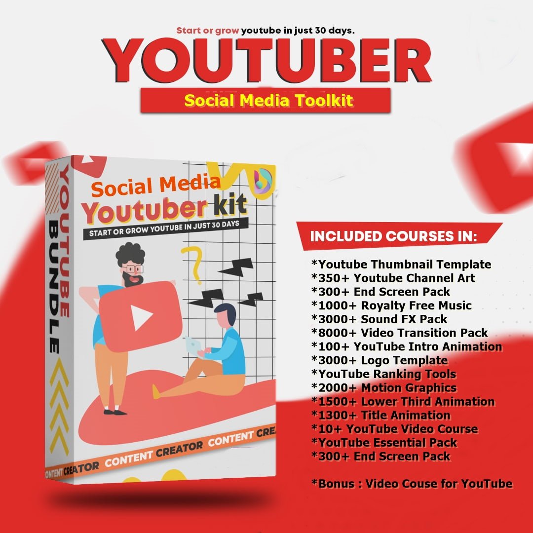 YouTube Social Media Bundle Kit – Our Corner